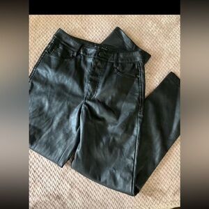Size small leather pants.